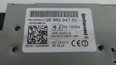 Second-hand car spare part climate control for citroen c4 lim. collection oem iam references 9666994780 e3-b2-34-4 9666027477