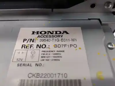Автозапчасти б/у gps-навигационная система за honda cr-v (re) luxury ссылки oem iam bd7f1p0 e3-b5-13-2 39540t1ge011m1