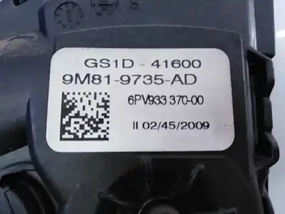 Автозапчастина б/у педаль акселератора для mazda 6 lim. (gh) 2.2 ce 163 active посилання на oem iam 9m819735ad e3-b5-24-2 gs1d41600
