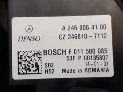 Автозапчасти б/у нагревательный вентилятор за mercedes-benz clase a (w176) a 180 cdi blueefficiency (176.012) ссылки oem iam a2469064200 e3-a1-2-7 011500085