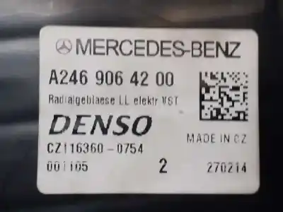 Автозапчасти б/у нагревательный вентилятор за mercedes-benz clase a (w176) a 180 cdi blueefficiency (176.012) ссылки oem iam a2469064200 e3-a1-2-7 011500085