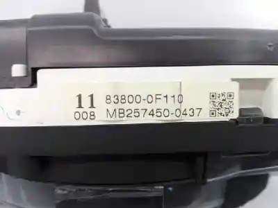 Second-hand car spare part dashboard for toyota corolla (e15) sol oem iam references 838000f110 e3-b2-5-2 mb2574500437