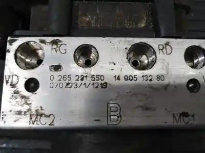 Peça sobressalente para automóvel em segunda mão abs por citroen jumpy hdi 120 27 l1h1 furg. referências oem iam 0265231550 p3-a8-3-2 1401082980