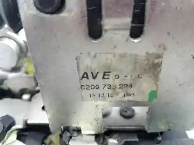 Peça sobressalente para automóvel em segunda mão fechadura da porta dianteira direita por dacia sandero laureate music referências oem iam 8200735224 e1-a1-8-1 