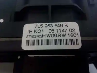 Second-hand car spare part windshiel wiper switch for porsche cayenne (typ 9pa) s oem iam references 7l5953549b e1-b6 czkl001204703