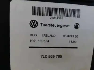 Second-hand car spare part rear left window motor for porsche cayenne (typ 9pa) s oem iam references 7l0959795 e1-b6-55-4 7l0959703