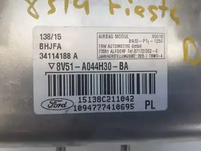 Автозапчасти б/у подушка безопасности передняя правая за ford fiesta (ccn) titanium ссылки oem iam 8v51a044h30ba e3-b3-5-4 34114188a
