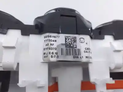 Peça sobressalente para automóvel em segunda mão comando de sofagem (chauffage / ar condicionado)  por peugeot 208 active referências oem iam 9819611577 e3-b2-29-3 