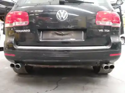 Peça sobressalente para automóvel em segunda mão para choques traseiro por volkswagen touareg (7l6) 3.0 v6 tdi dpf referências oem iam 