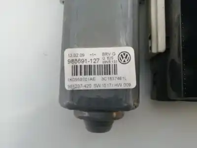 Second-hand car spare part left front window motor for volkswagen passat variant (3c5) advance oem iam references f005s00347 e1-b6-42-2 1k0959793p
