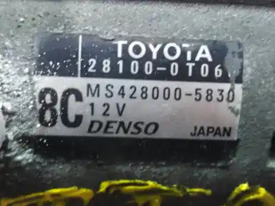 Автозапчасти б/у двигатель запускается за toyota corolla (e15) sol ссылки oem iam 281000t06 p3-a7-10-2 ms4280005830