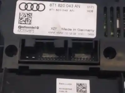 Автозапчастина б/у клімат-контроль для audi q5 (8r) 3.0 v6 24v tdi посилання на oem iam 8t1820043an e2-a1-43-2 