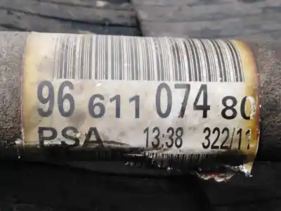 Peça sobressalente para automóvel em segunda mão transmissão dianteira direita por citroen c4 lim. sport referências oem iam 9661107480 p1-b6-14 