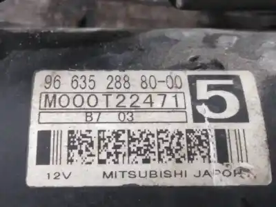 Second-hand car spare part starter motor for citroen c4 grand picasso avatar oem iam references 966352888000 p3-b8-4-2 m000t22471