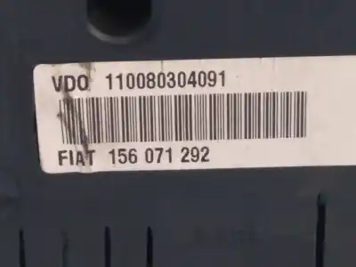 Second-hand car spare part dashboard for alfa romeo gt (125) 1.9 jtd 16v 150/ distinctive oem iam references 110080304091 e2-b2-34-1 