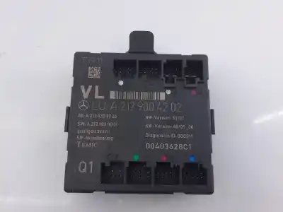 Pièce détachée automobile d'occasion Module Verrouillage Central Des Portes pour MERCEDES CLASE C (W204) LIM. C 220 CDI BlueEfficiency (204.002) Références OEM IAM A2129004202 E3-A1-7-2 