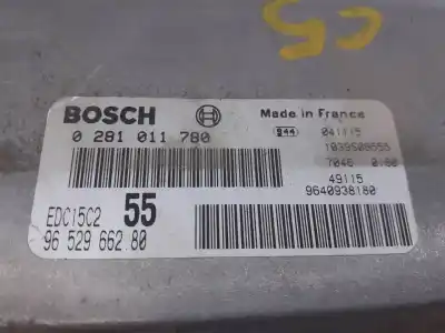 Second-hand car spare part ecu engine control for citroen c5 berlina collection oem iam references 0281011780 e3-b2-9-3 9652966280