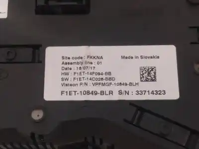 Автозапчасти б/у приборная доска за ford c-max (ceu) titanium ссылки oem iam f1et10849blr e2-b3-24-2 f1et14f094bb