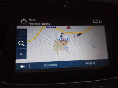 Peça sobressalente para automóvel em segunda mão módulo / sistema de navegação gps por dacia sandero stepway referências oem iam 281157368r e1-a1-31-2 276660