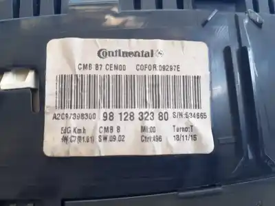 Peça sobressalente para automóvel em segunda mão quadrante por citroen c4 lim. live edition referências oem iam 9812832380 e3-b2-19-4 a2c97398300