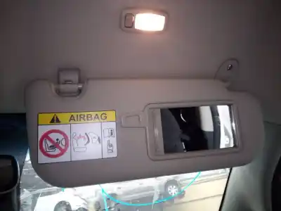 Second-hand car spare part right sunshade for kia carens ( ) drive oem iam references 