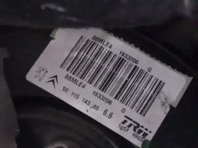 Автозапчастина б/у  для CITROEN C-ELYSÉE  Посилання на OEM IAM 9811514380  