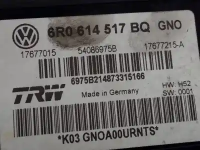 Pezzo di ricambio per auto di seconda mano abs per skoda rapid active riferimenti oem iam 6r0614517bq p3-a8-8-5 