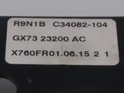 Peça sobressalente para automóvel em segunda mão elevador de vidros dianteiro direito por jaguar xe pure referências oem iam gx7323200ac e2-b3-30-2 c39789101