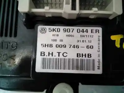 Автозапчастина б/у клімат-контроль для volkswagen touran (1t3) edition bluemotion посилання на oem iam 5k090704436  5hb00974660