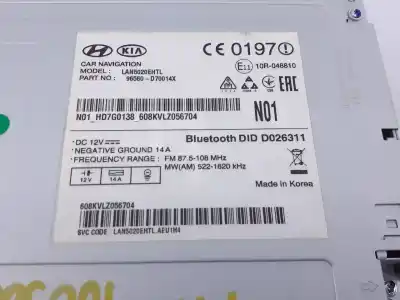 Recambio de automóvil de segunda mano de sistema navegacion gps para hyundai tucson essence bluedrive 2wd referencias oem iam 96560d70014x e3-a3-46-4 