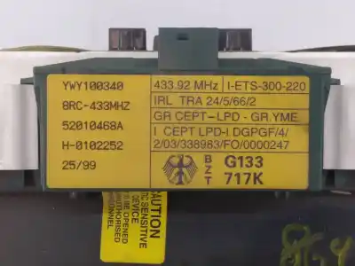 Pezzo di ricambio per auto di seconda mano pannello degli strumenti per land rover freelander (ln) 2.0 di familiar (72kw) riferimenti oem iam g133717k e1-b4-23-1 ywy100340