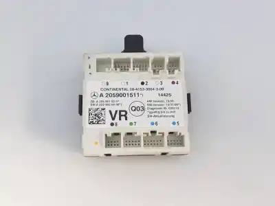 Автозапчастина б/у електронний модуль для mercedes-benz clase c (w205) familiar c 220 t cdi bluetec edition 1 (205.204) посилання на oem iam a2059001511 e3-a1-13-1 