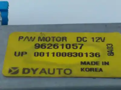 Second-hand car spare part driver left window regulator for maxus v80 furgon ev80 oem iam references 96261057 e1-b4-24-1 