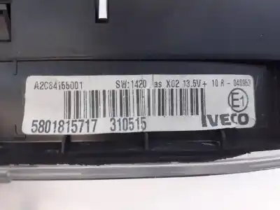 İkinci el araba yedek parçası enstrüman paneli için iveco daily furgón fg 33 s ... v batalla 3000 oem iam referansları a2c84155001  5801815717