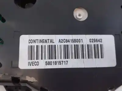Автозапчасти б/у приборная доска за iveco daily furgón fg h2 33 s ... v batalla 3520 ссылки oem iam a2c84155001 e3-b6-43-5 5801815717