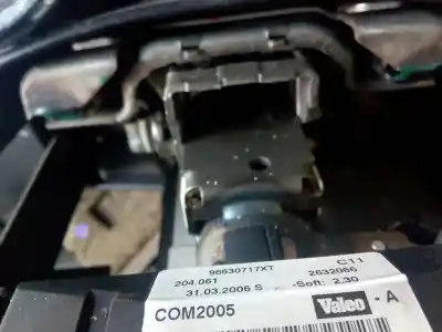 Pièce détachée automobile d'occasion contacteur tournant d'airbag pour peugeot 207 sport références oem iam 96630717xt  