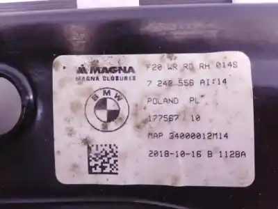 Автозапчасти б/у задний правый стеклорегулятор за bmw serie 1 lim. 5-trg. (f20) 118d ссылки oem iam 17756710 e1-a3-3-1 