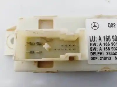 Peça sobressalente para automóvel em segunda mão módulo eletrônico por mercedes-benz clase a (w176) a 220 cdi (176.003) referências oem iam a1669002906 e3-a1-24-1 
