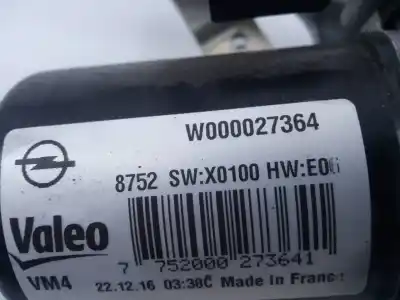 Автозапчасти б/у мотор переднего стеклоочистителя за opel zafira (c) selective start/stop ссылки oem iam w000027364 e2-b6-15-2 w000027192