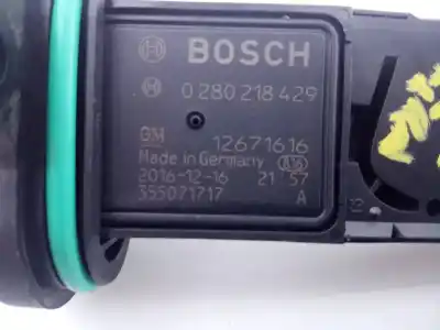 Автозапчасти б/у расходомер воздуха за opel zafira (c) selective start/stop ссылки oem iam 12671616 e3-a5-28-2 0280218429