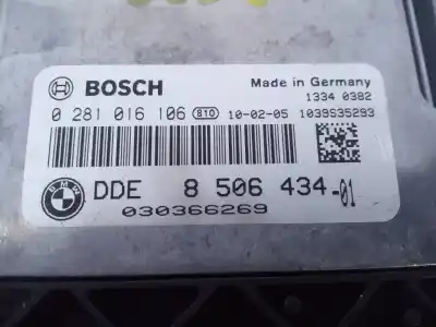 Second-hand car spare part ecu engine control for bmw x1 (e84) sdrive 18d oem iam references 850643401 e3-a2-29-3 0281016106