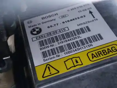 Second-hand car spare part airbag kit for bmw x1 (e84) sdrive 18d oem iam references 0285010070 p2-b4-11 31918443202l