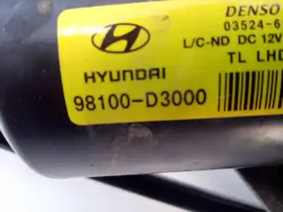 Автозапчасти б/у мотор переднего стеклоочистителя за hyundai tucson style blue 2wd ссылки oem iam 98100d3000 e2-b5-5-1 