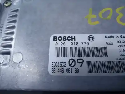 Recambio de automóvil de segunda mano de centralita motor uce para peugeot 307 break / sw (s1) break xs referencias oem iam 0281010779 e3-b2-31-1 9644606180