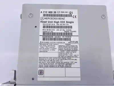 Recambio de automóvil de segunda mano de sistema navegacion gps para mercedes clase cls (w218) cls 250 cdi be (218.303) referencias oem iam a2129003917  a2c32394100