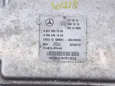 Recambio de automóvil de segunda mano de centralita motor uce para mercedes clase cls (w218) cls 250 cdi be (218.303) referencias oem iam a6519007500  a0064461540