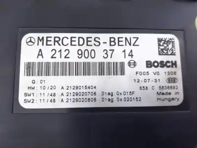 Recambio de automóvil de segunda mano de caja reles / fusibles para mercedes clase cls 2.1 cdi referencias oem iam a2129003714 e3-a1-28-8 