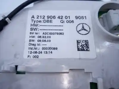 Recambio de automóvil de segunda mano de luz interior para mercedes clase cls (w218) cls 250 cdi be (218.303) referencias oem iam a2129064201  