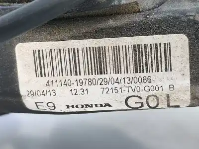 Автозапчастина б/у замок передніх дверей лівий для honda civic ix (fk) 1.6 i-dtec (fk3) посилання на oem iam  e2-a2-55-2 