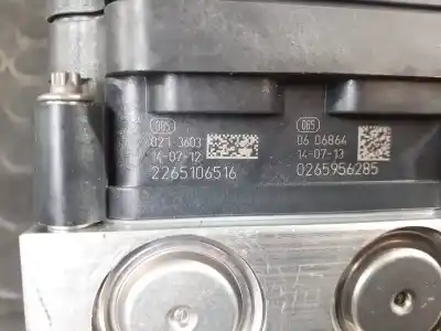 Peça sobressalente para automóvel em segunda mão abs por renault clio iv authentique referências oem iam 2265106516 p3-a8-2-5 0265956285